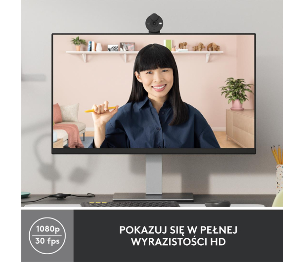 Logitech Brio 300 grafit - 1110358 - zdjęcie 7